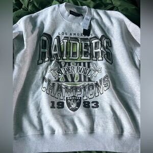 Los Angeles RAIDERS crew neck